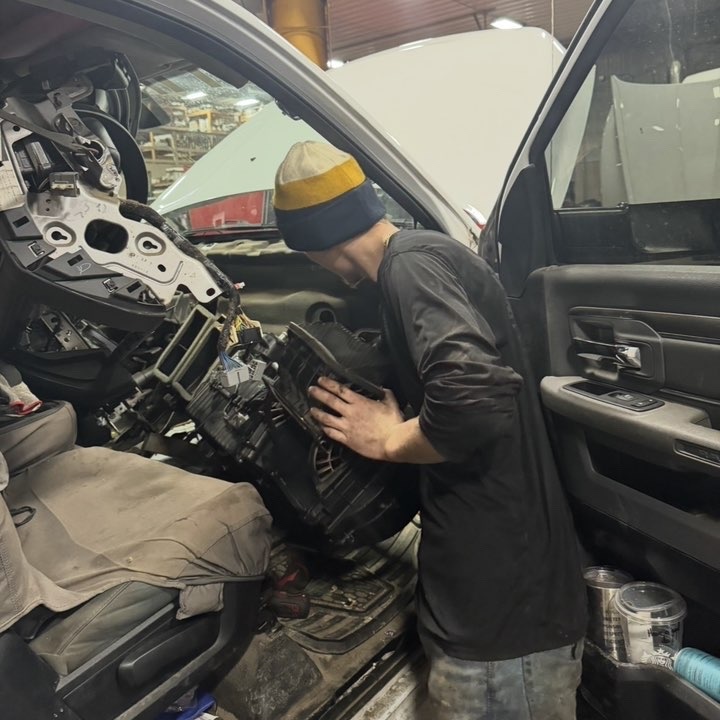 Dash & Heater Core